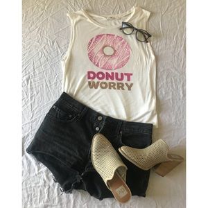 Donut Worry Tank Top